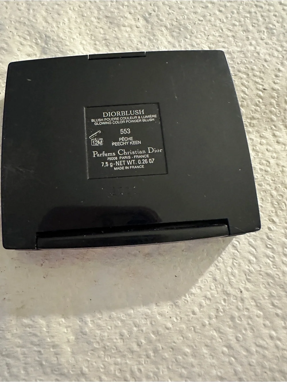 Dior Glowing Color Powder Blush- Peechy Keen 553